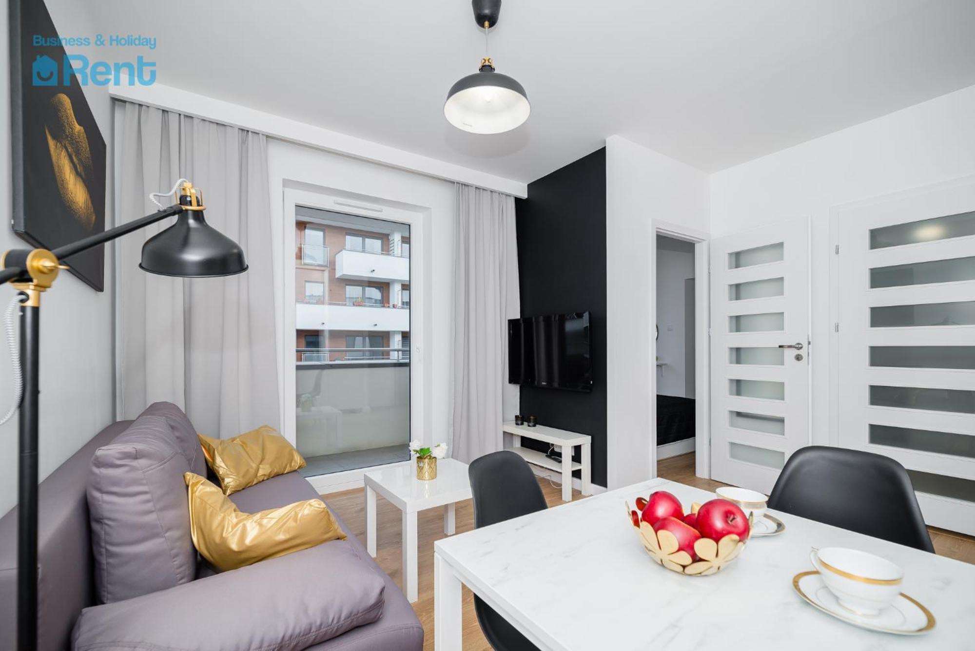 Glow Apartments, Apartmenty Nowa Leborska Gdaňsk Exteriér fotografie